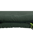 Outwell Camper Lux Double Sleeping Bag (Forest Green) ziper