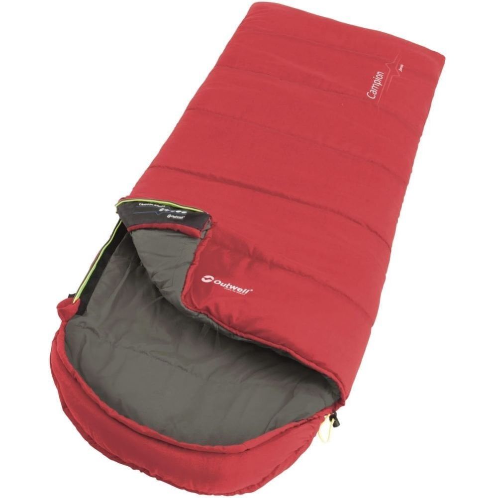 Outwell Campion Junior Sleeping Bag (Red)