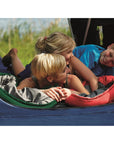 Outwell Campion Junior Sleeping Bag (Red) kids playing