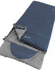 Outwell Contour Lux Reversible Sleeping Bag - Deep Blue