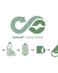 Outwell Contour Lux Reversible Sleeping Bag - Deep Blue caring