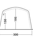 Outwell Lindale 5PA Air Tent (2022) measurements