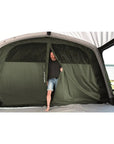 Outwell Lindale 5PA Air Tent (2022) man coming out