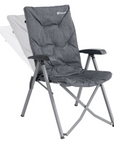 Outwell Yellowstone Lake Reclining Camping Chair pull back