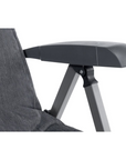 Outwell Yellowstone Lake Reclining Camping Chair armrest