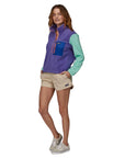 Patagonia Women's Microdini 1/2-Zip Fleece Pullover (Perennial Purple)