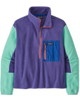 Patagonia Women's Microdini 1/2-Zip Fleece Pullover (Perennial Purple)