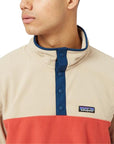 Patagonia Men's Micro D Snap-T Fleece Pullover (Sumac Red)