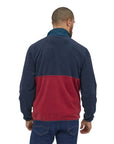 Patagonia Men’s Microdini 12-zip Fleece Pullover (Wax Red) back