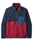 Patagonia Men’s Microdini 12-zip Fleece Pullover (Wax Red)