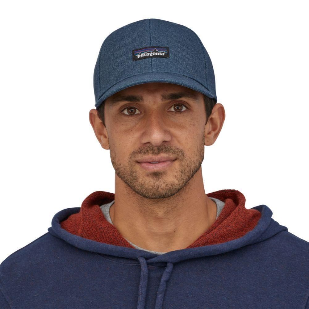 Patagonia Tin Shed Hat P-6 Logo (Stone Blue) - Front