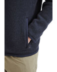 Patagonia Men's Better Sweater Fleece Jacket (New Navy) hand in pocket