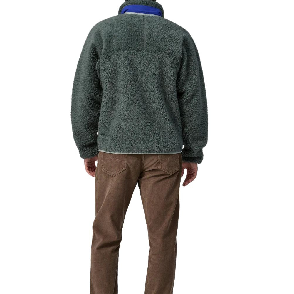 Patagonia Men's Classic Retro-X Fleece Jacket (Nouveau Green) - Back