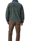 Patagonia Men's Classic Retro-X Fleece Jacket (Nouveau Green) - Back