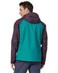 Patagonia Men's Torrentshell 3L Rain Jacket (Obsidian Plum) - Back