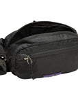 Patagonia Ultralight Black Hole Mini Hip Pack 1L (Black) open