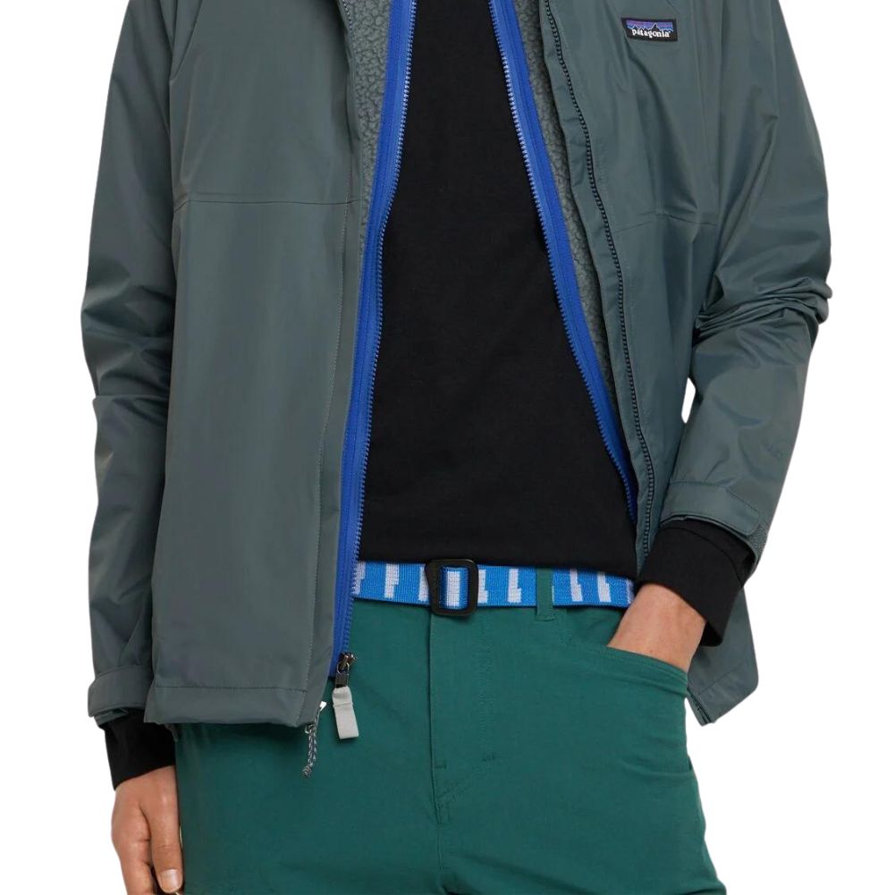 Patagonia Friction Belt (Water People Horizon: Vessel Blue) - On person