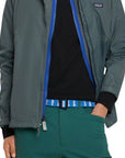 Patagonia Friction Belt (Water People Horizon: Vessel Blue) - On person