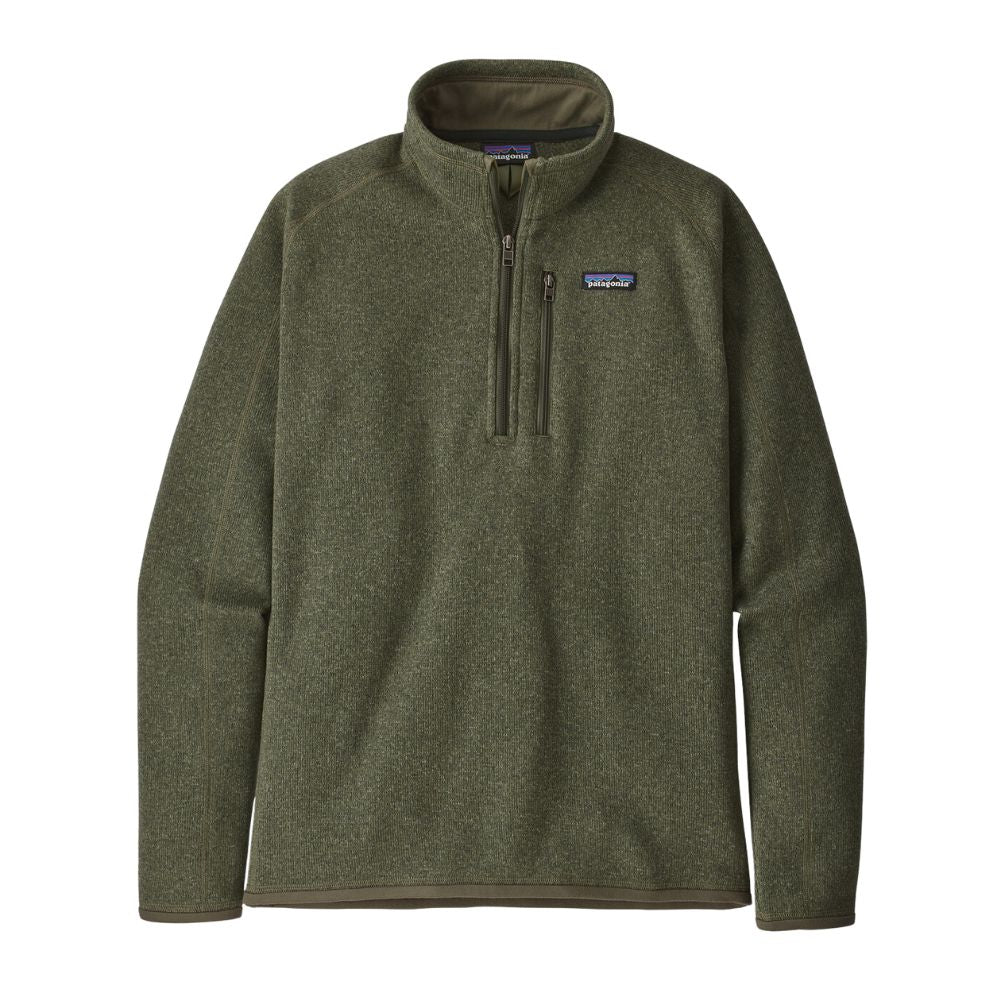 Patagonia Men s Better Sweater 1 4 Zip Fleece Industrial Green