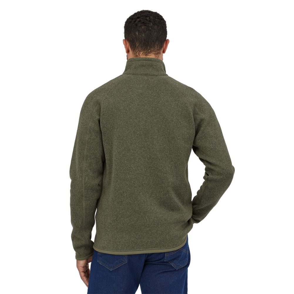 Patagonia Men s Better Sweater 1 4 Zip Fleece Industrial Green Summits Outdoor