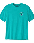 Patagonia Men's Capilene Cool Daily Graphic Shirt (Unity Fitz: Subtidal Blue X-Dye)