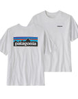 Patagonia Men's P-6 Logo Responsibili-Tee® (White)