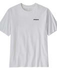 Patagonia Men's P-6 Logo Responsibili-Tee (White) front main