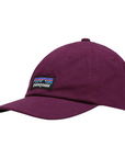 Patagonia P-6 Label Trad Cap (Night Plum)