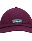 Patagonia P-6 Label Trad Cap (Night Plum) front