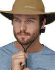Patagonia Quandary Brimmer Hat (Classic Tan) - Close