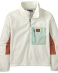 Patagonia Women's Microdini 1/2-Zip Fleece Pullover (Birch White)