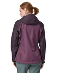 Patagonia Women's Torrentshell 3L Rain Jacket (Night Plum) back