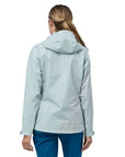 Patagonia Women's Torrentshell 3L Waterproof Rain Jacket (Chilled Blue) - Back