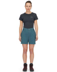 RAB Women's Torque Mountain Shorts (Orion Blue) full body