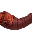 Rab Ascent 900 Down Sleeping Bag - Regular (Oxblood Red) curved