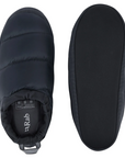 Rab Down Hut Slipper (Beluga) top and bottom view