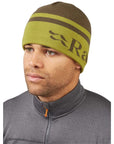 Rab Logo Band Beanie (Army/Aspen Green) model