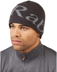 Rab Logo Beanie Hat (Anthracite/Granite) model