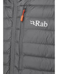 Rab Men's Microlight Alpine Down Jacket (Graphene) logo