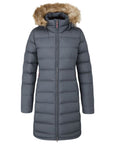 Rab Women's Deep Cover Recycled Down Parka (Steel)