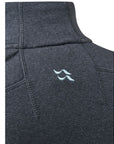 Rab Women's Geon Fleece Jacket (Black/Steel Marl) logo