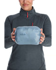 Rab Women's Microlight Alpine Down Jacket (Orion Blue/Citadel)