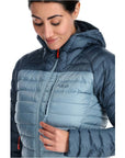 Rab Women's Microlight Alpine Down Jacket (Orion Blue/Citadel)