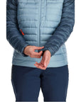 Rab Women's Microlight Alpine Down Jacket (Orion Blue/Citadel)