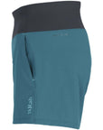Rab Women's Momentum Shorts - 4" Inch (Marine Blue) side
