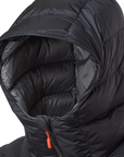 Rab Men's Electron Pro Down Jacket (Beluga) hood