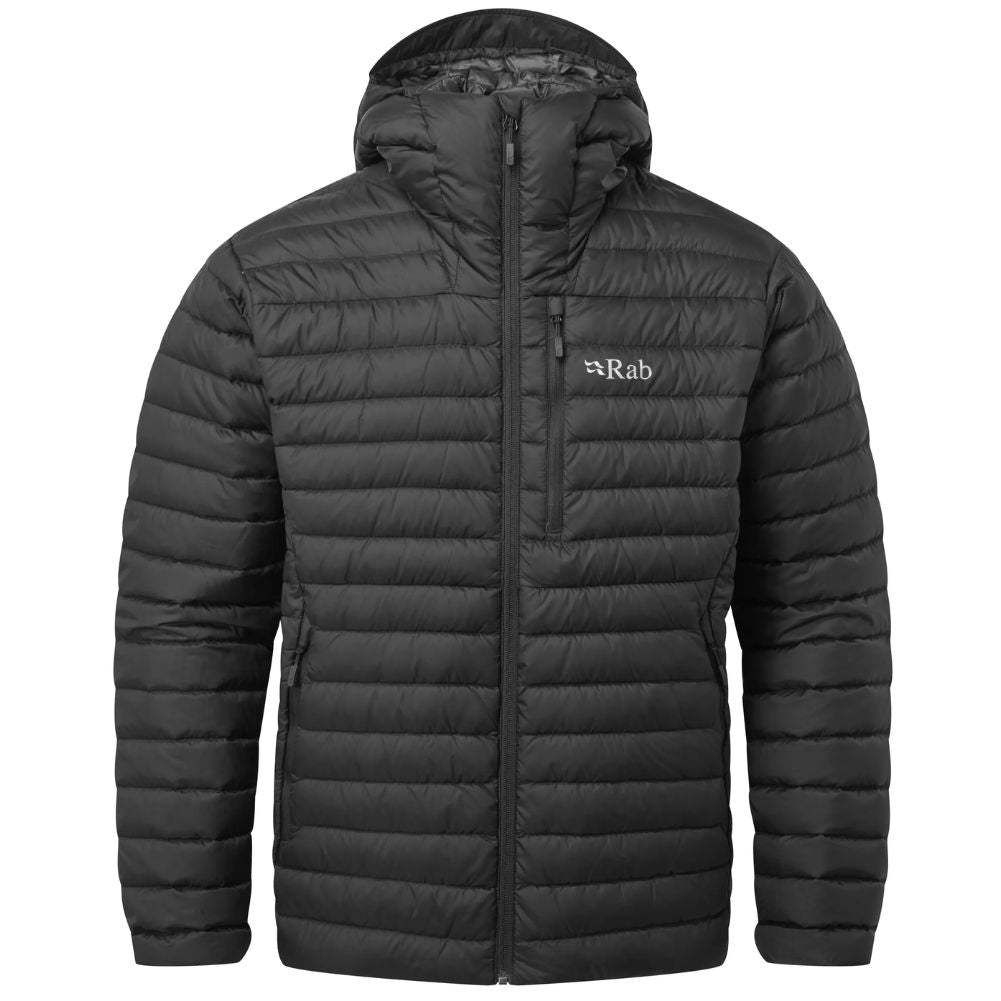 Rab Men's Microlight Alpine Recycled Down Jacket (Black)