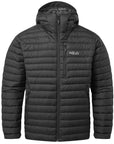 Rab Men's Microlight Alpine Recycled Down Jacket (Black)