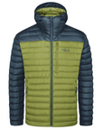Rab Men's Microlight Alpine Down Jacket (Orion Blue/Aspen Green)