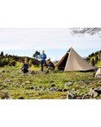 Robens Fairbanks Polycotton Tipi Tent (2024) being used